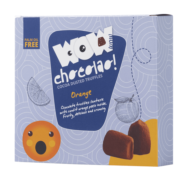 Candied Orange Peel Chocolate Truffles XL Box 250g | Citrus Chocolate