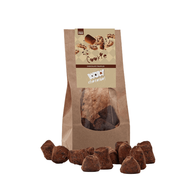 Schoko-Trüffel-Kekse - Biologisch abbaubare Beutel 130g