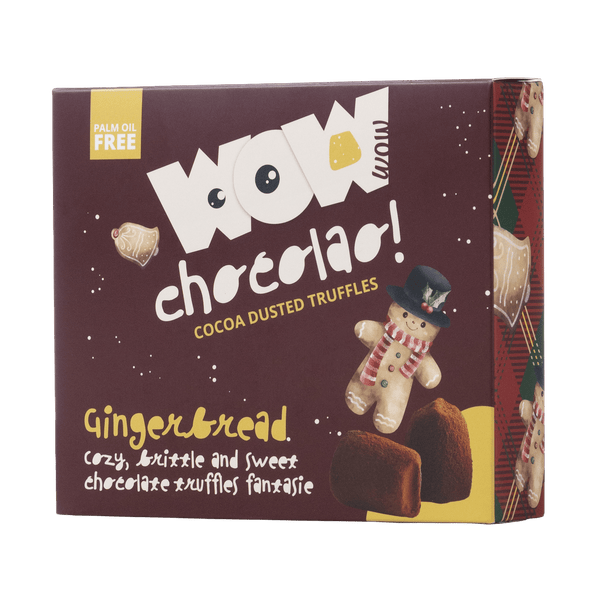 Lebkuchen Schokoladentrüffel XL Box 250g | Gemütliche Gewürz-Weihnachtsschokolade