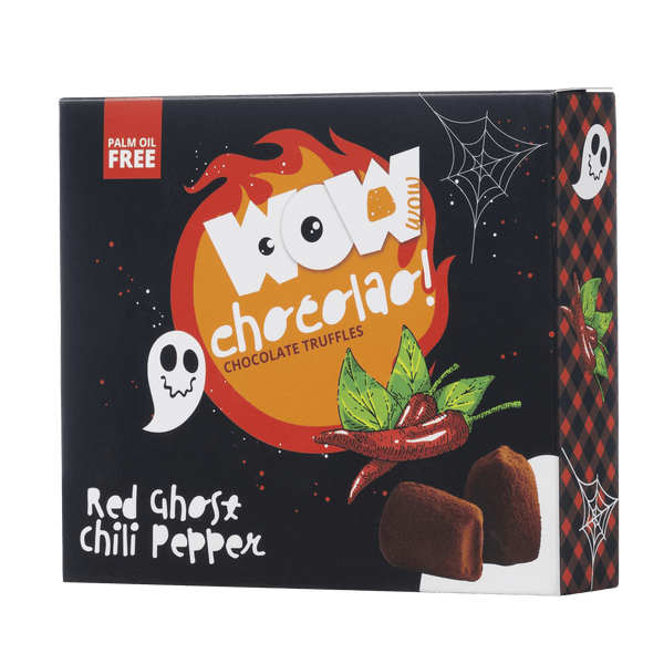 Roter Geist Chili Halloween XL Box 250g | Würzige Halloween-Schokolade