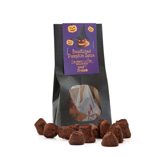 Bewitched Pumpkin Spice - Trufas de Chocolate de Halloween - Saco biodegradável 130 g