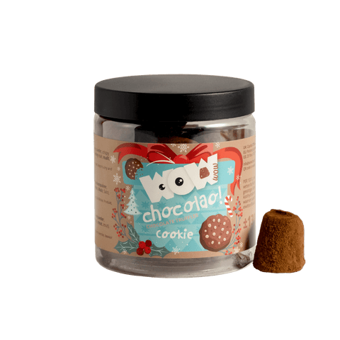 Cookies Chocolate Truffles - Christmas Edition - Gifting jar 130g - WOW Chocolao!