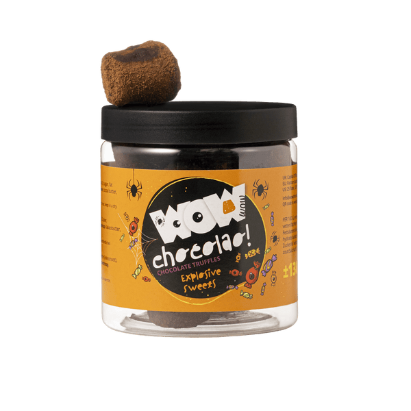 Βάζο Δώρου Τρουφών Exploding Sweets Halloween 130g | Exploding Chocolate