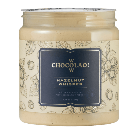 Hazelnut Whisper chocolate Spread - 275g - WOW Chocolao!