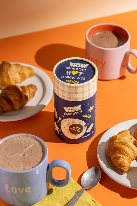 Hot Chocolate - Vanilla 250g - WOW Chocolao!