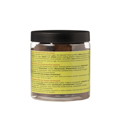 Lemon Pie Chocolate Truffles - Easter Edition - Gifting jar 130g - WOW Chocolao!