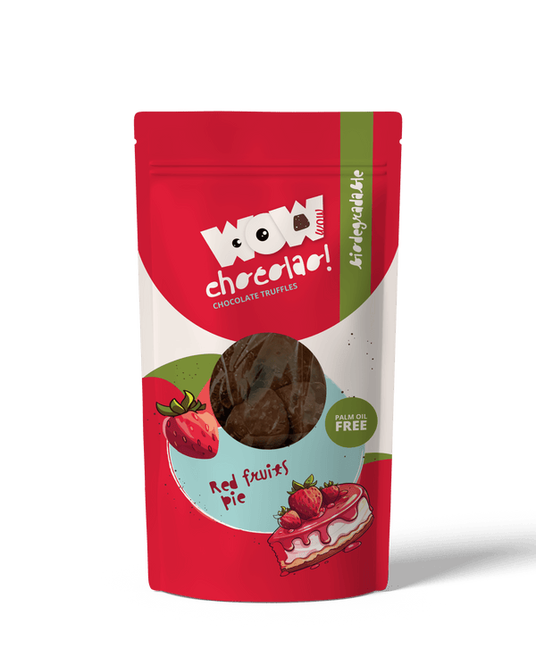 Raudonųjų vaisių pyragas – 200 g biologiškai suyrantis maišelis