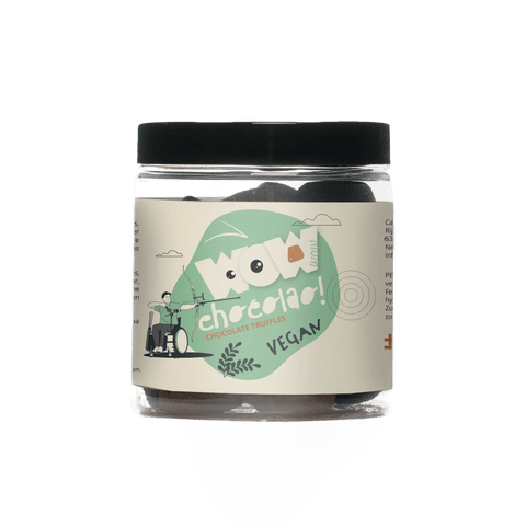 Vegan Chocolate Truffles - Paralympics Gifting Jar 130g - WOW Chocolao!